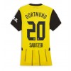 Borussia Dortmund Marcel Sabitzer #20 Hemmatröja Dam 2024-25 Korta ärmar